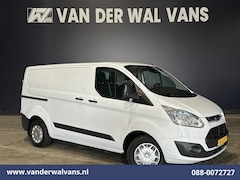Ford Transit Custom - 2.2 TDCI L1H1 Airco | Camera | Navigatie | Cruisecontrol | Trekhaak Parkeersensoren, Verwa