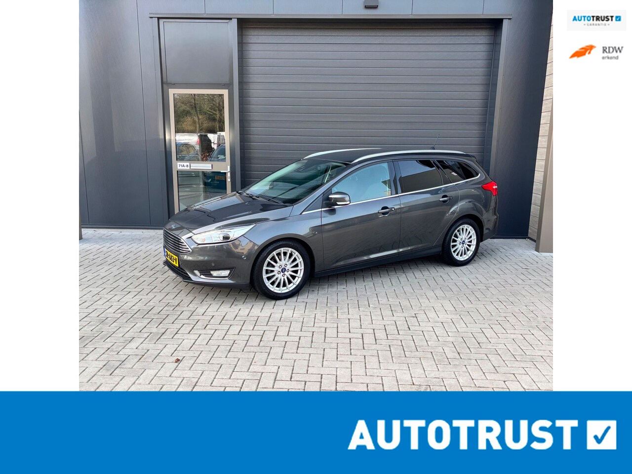 Ford Focus Wagon - 125pk Titanium XENON | CARPLAY | SYNC 3 | NAVI | STOELVERWARMING | STUURVERW | PARKASSIST - AutoWereld.nl