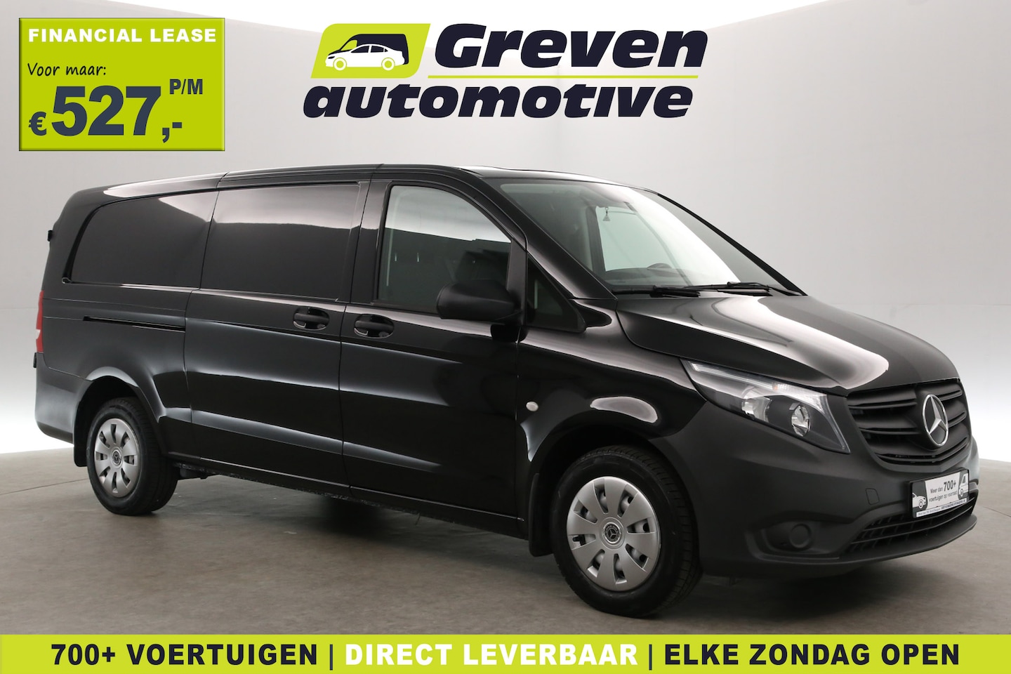Mercedes-Benz Vito - 114 CDI Extra Lang | 9 Traps Aut. | Airco | Camera | Adap. Cruise | 3 Zits | Trekhaak | Ca - AutoWereld.nl
