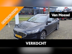 Ford Focus Wagon - 1.0 EcoBoost Hybrid Titanium X Automaat | Trekhaak 1500KG | Achteruitrijcamera | Adaptive
