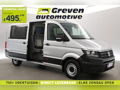 Volkswagen Crafter - 2.0 TDI L3H2 140PK | 3000kg Trekgew. | Dubbele Cabine | Airco | Cruise | Elektrpakket