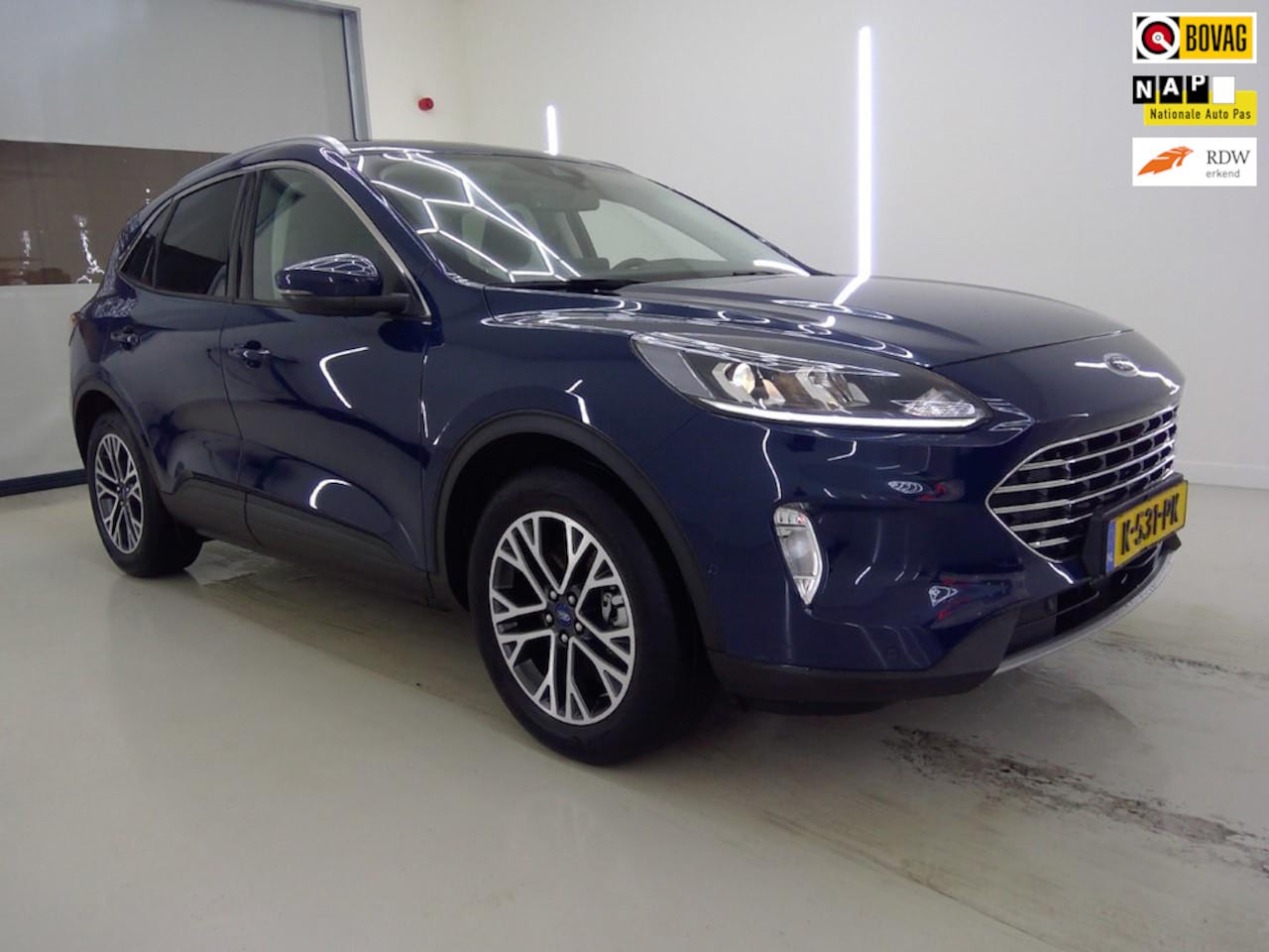 Ford Kuga - 2.5 PHEV Titanium+Led+Navigatie+Camera+18"+WINTERPACK+ADAPTIEF+Elek-trehaak+ NL+1EIG = SUP - AutoWereld.nl