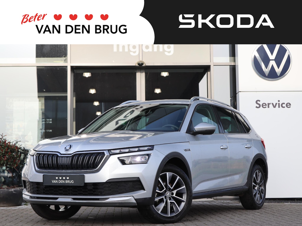 Skoda Kamiq - 1.0 TSI 110 pk Scoutline | SmartLink | ACC | Camera | Airco | LED | Keyless | - AutoWereld.nl