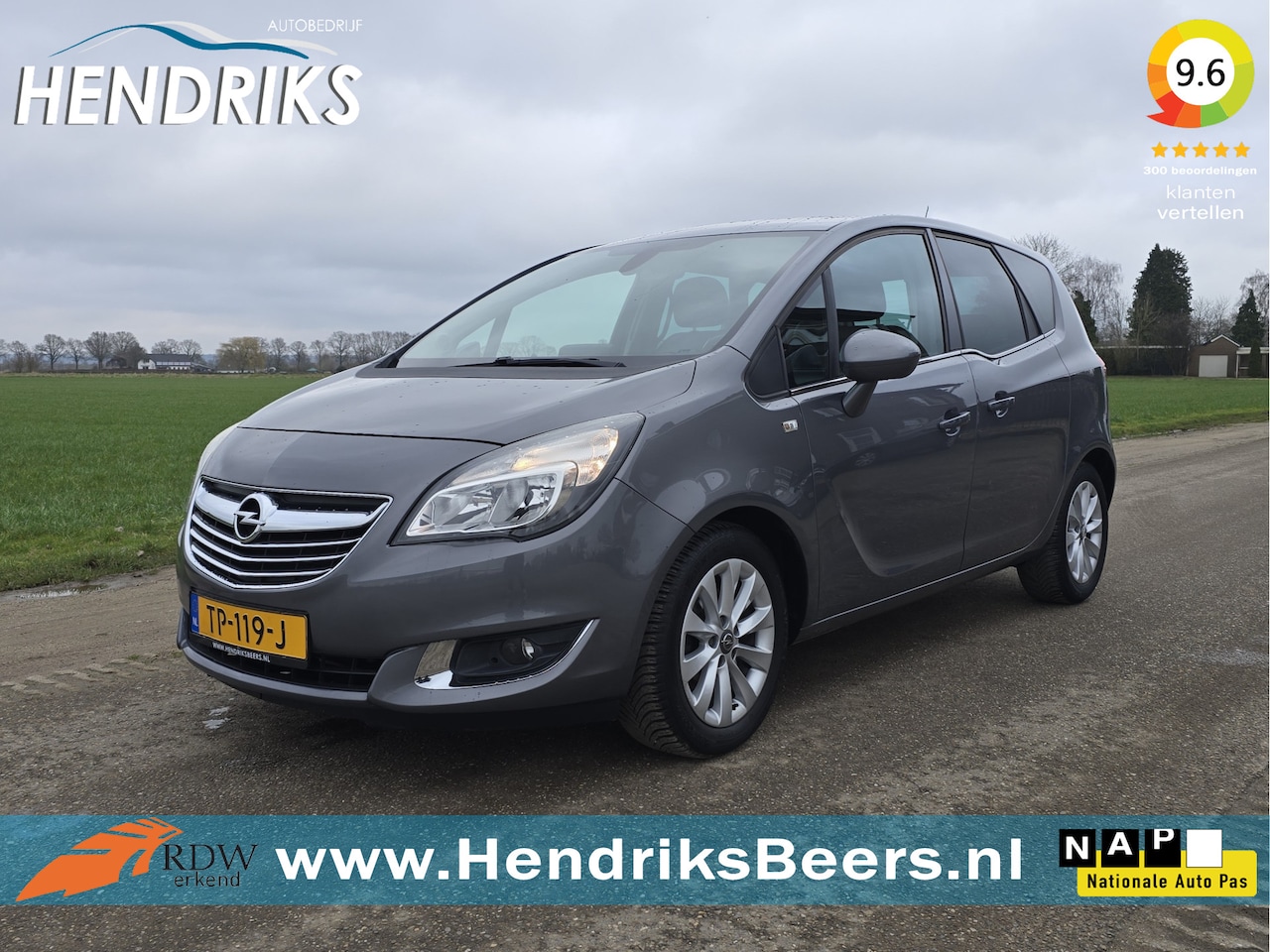 Opel Meriva - 1.4 Turbo - 120 Pk - Euro 6 - Airco - Cruise Control - AutoWereld.nl
