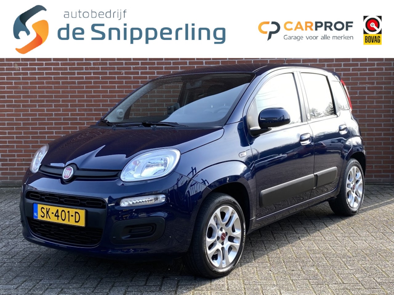Fiat Panda - 0.9 TwinAir Tech AIRCO LMV 5PERS BLUETOOTH GETINT GLAS - AutoWereld.nl