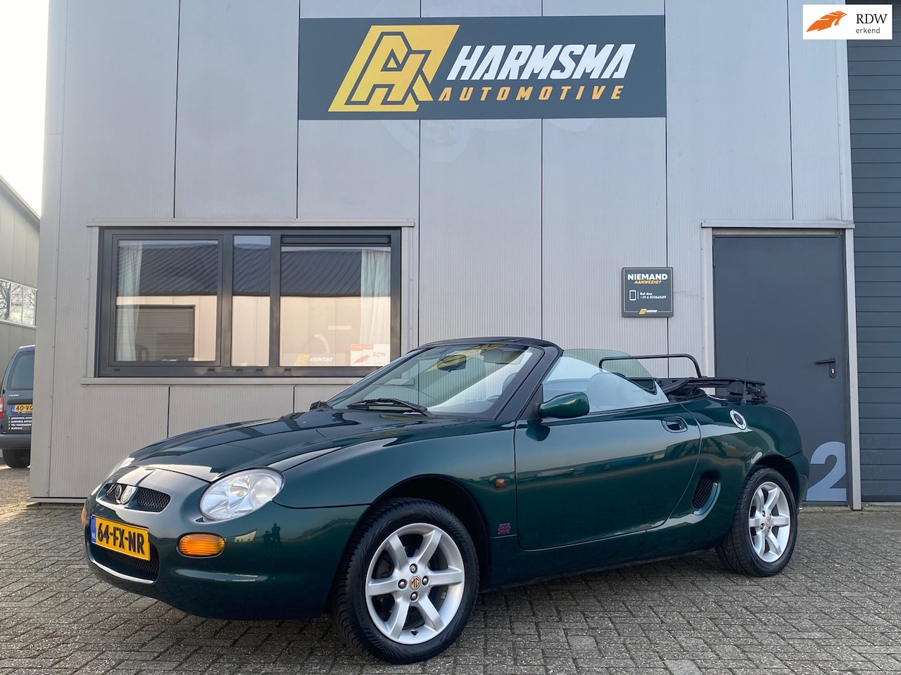 MG F - F-type 1.8i | British Racing Green | Zeer Mooi | Airco - AutoWereld.nl