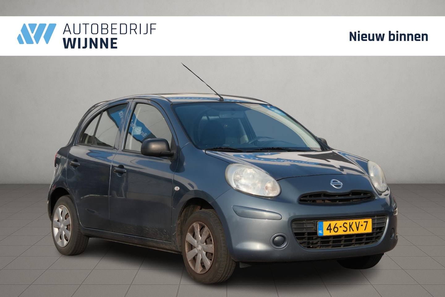 Nissan Micra - 1.2 80pk Aut. Visia Pack | Airco | Radio-CD | PDC - AutoWereld.nl