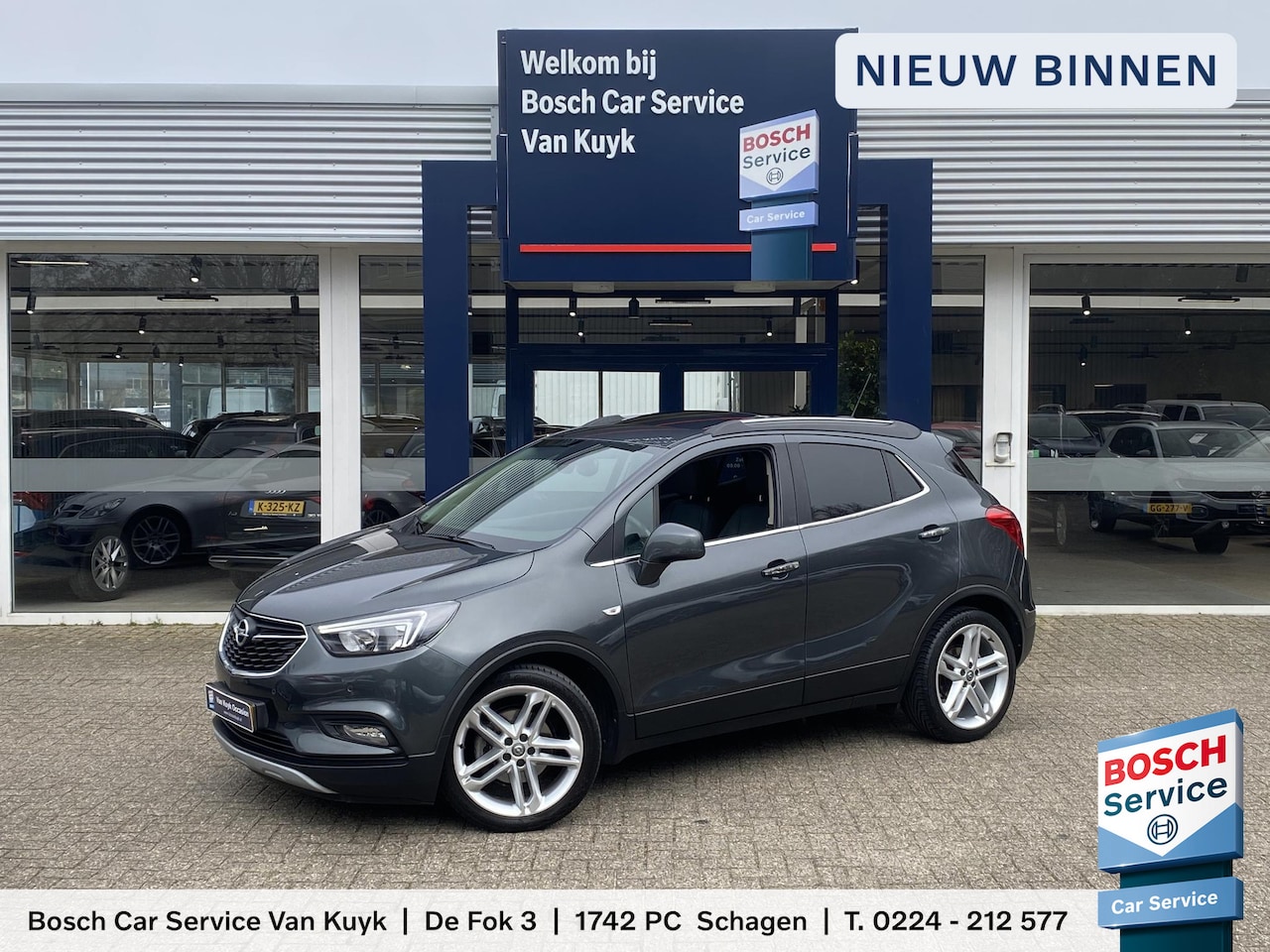 Opel Mokka X - 1.4 Turbo Innovation / NL-Auto / 2e-Eigenaar / Dealer-Onderhouden / Vol-Leder / Schuifdak - AutoWereld.nl