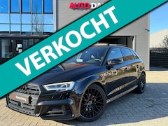 Audi A3 Sportback - 35 TFSI S-LINE AUTOMAAT, PANO, LEER, DIGIDASH, BLACK