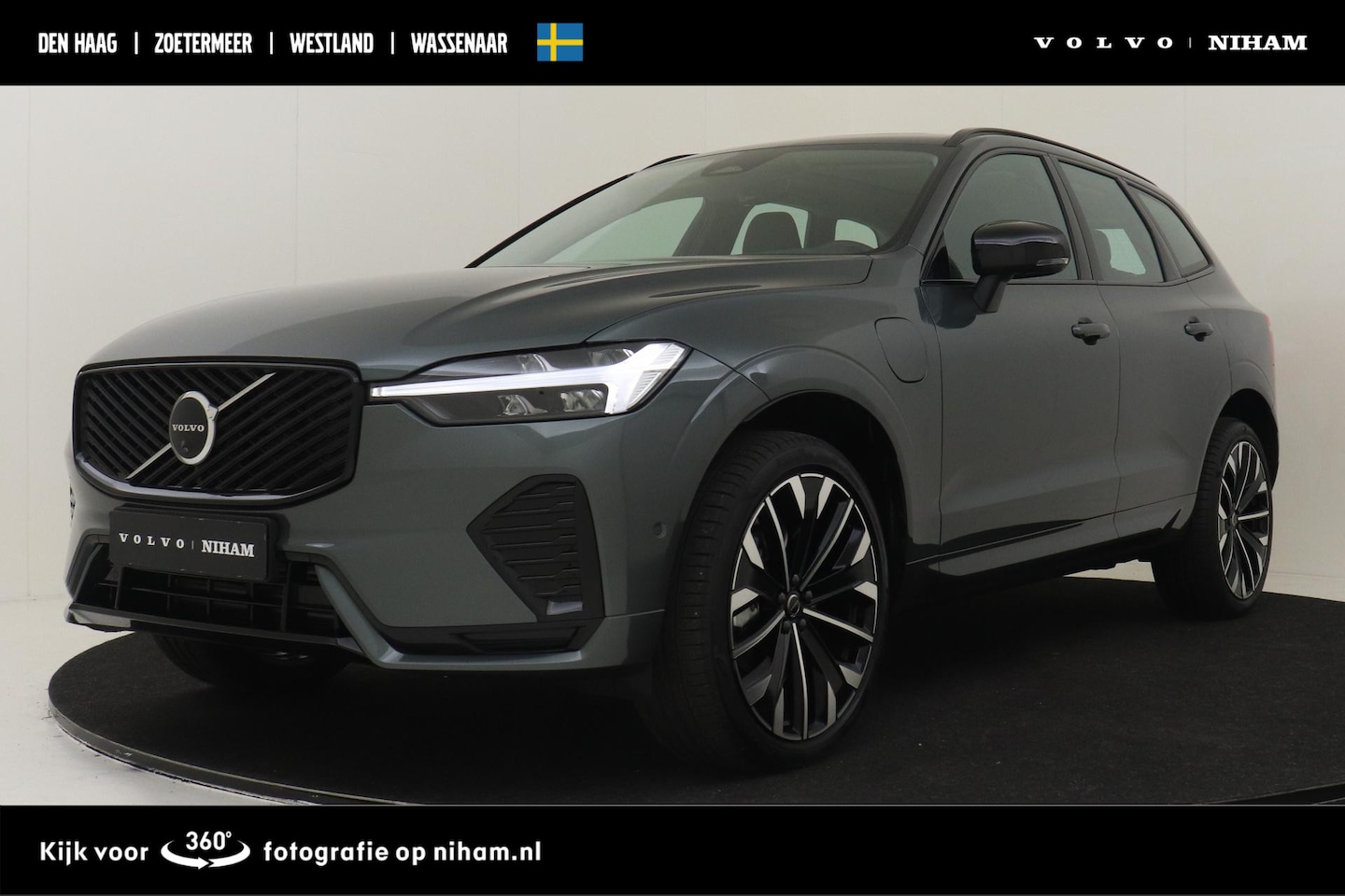 Volvo XC60 - T6 PLUG-IN HYBRID AWD PLUS DARK -PANO.DAK|HARMAN/KARDON|GEVENT.LEDER|360°CAM|HEAD-UP DISP. - AutoWereld.nl