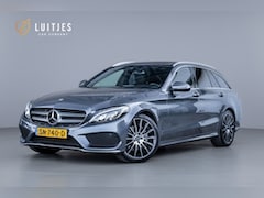Mercedes-Benz C-klasse Estate - 180 AMG Sport I Pano I Burmester I Leder I 360° I Stoelmemo I NL-auto I 1e-eig