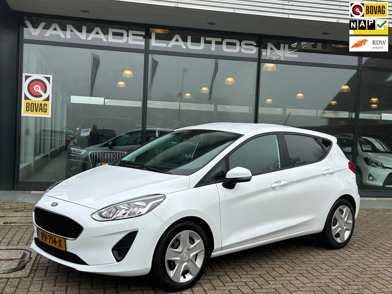 Ford Fiesta - 1.1 Trend 5Drs 35d-KM! Airco Cruise Park.Sens NAP NL-Auto Volledig Dealeronderhouden! - AutoWereld.nl
