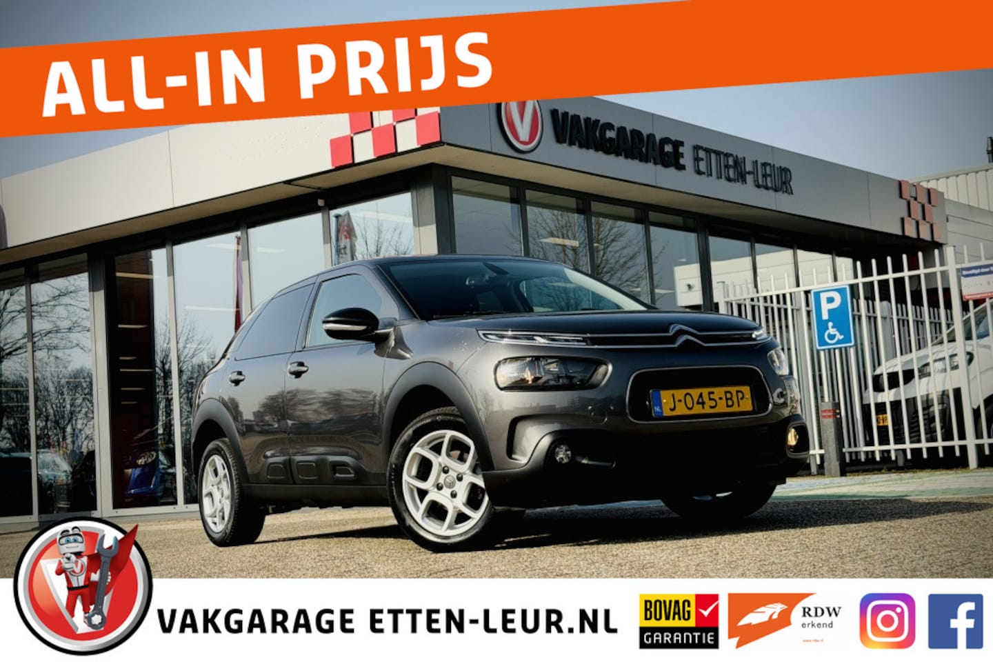 Citroën C4 Cactus - 1.2 110PK Shine | CAMERA | CARPLAY + ANDROID | CLIMA - AutoWereld.nl