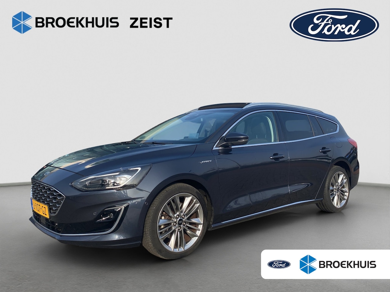 Ford Focus Wagon - 1.5 EcoBoost Vignale | Trekhaak | Panoramadak | Adaptive LED | Adaptive Cruise | Alle opti - AutoWereld.nl