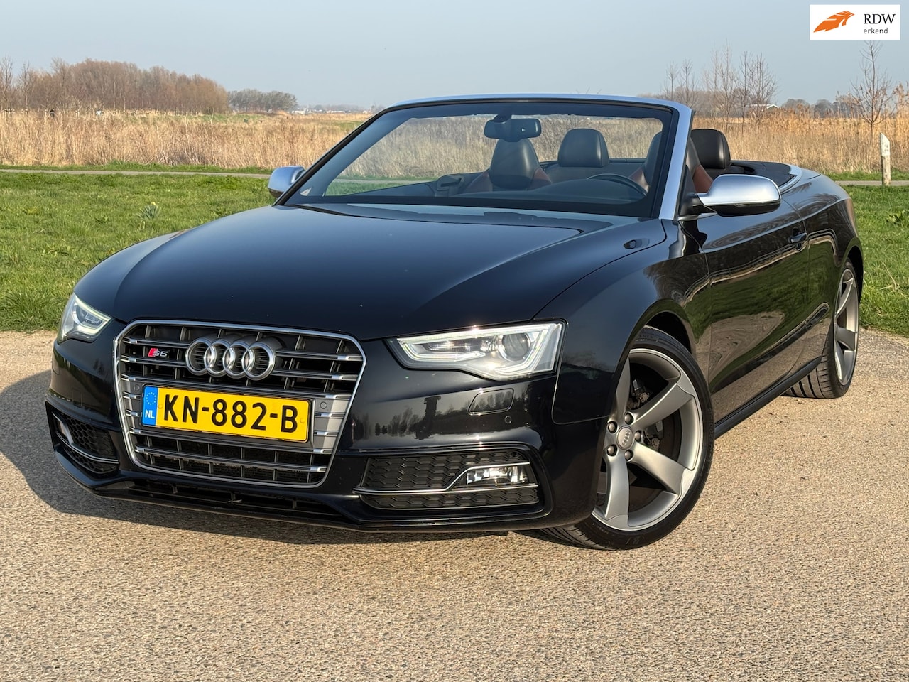 Audi A5 Cabriolet - 3.0 TFSI S5 quattro Pro Line 3.0 TFSI S5 quattro Pro Line ( Face Lift ) - AutoWereld.nl