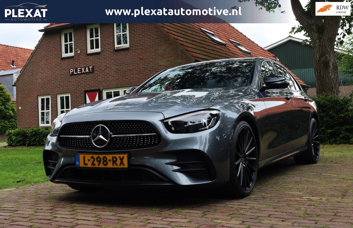 Mercedes-Benz E-klasse - 200 Business Solution AMG Aut. | 63-AMG Uitgevoerd | 20 Inch Vossen | Full Led | Facelift - AutoWereld.nl