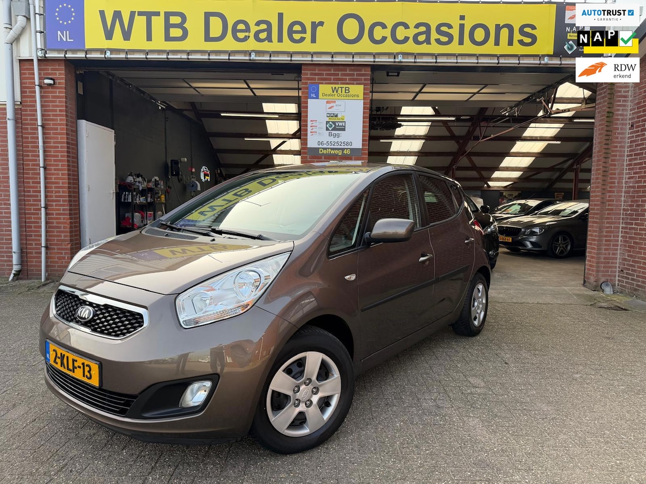 Kia Venga - 1.4 CVVT Plus Pack 1.4 CVVT Plus Pack, 1e Eigenaar, Dealer onderhouden, Airco, Navigatie, zeer complete auto - AutoWereld.nl
