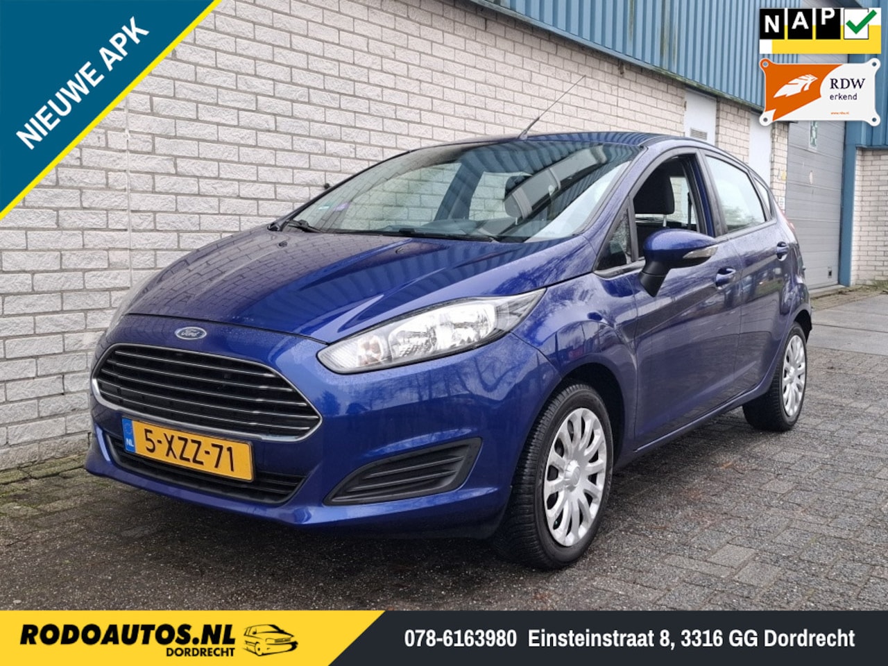 Ford Fiesta - 1.0 Style 5-Drs Airco/Navi/Cruise Boekjes ✅ - AutoWereld.nl