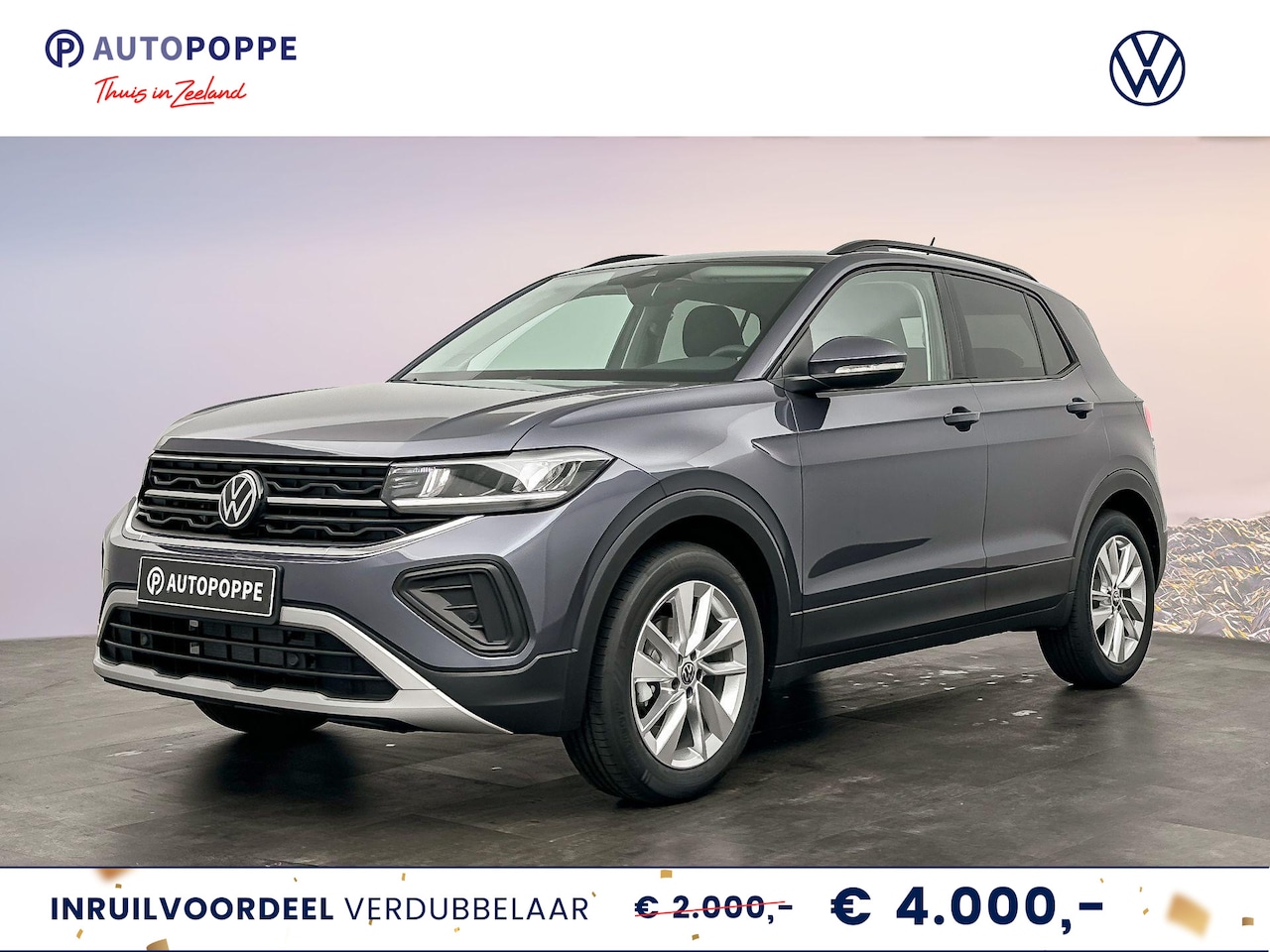 Volkswagen T-Cross - Life Edition 1.0 TSI 85 kW / 116 PK SUV 7 versn. D - AutoWereld.nl