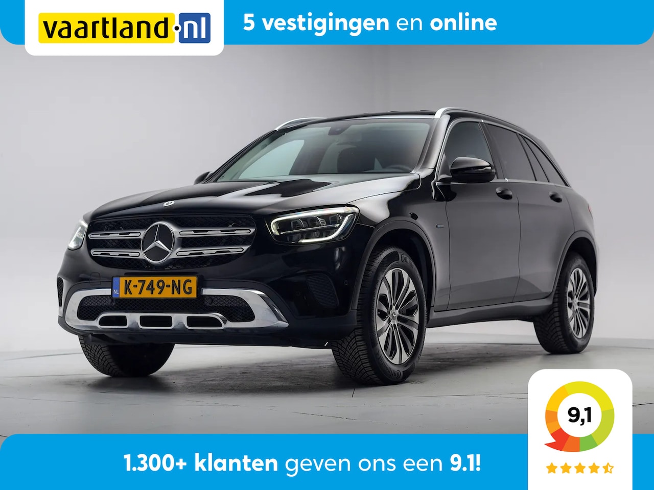 Mercedes-Benz GLC-klasse - 300e 4MATIC Business Solution Aut. [ Navi Digi-dash Camera Leder ] - AutoWereld.nl