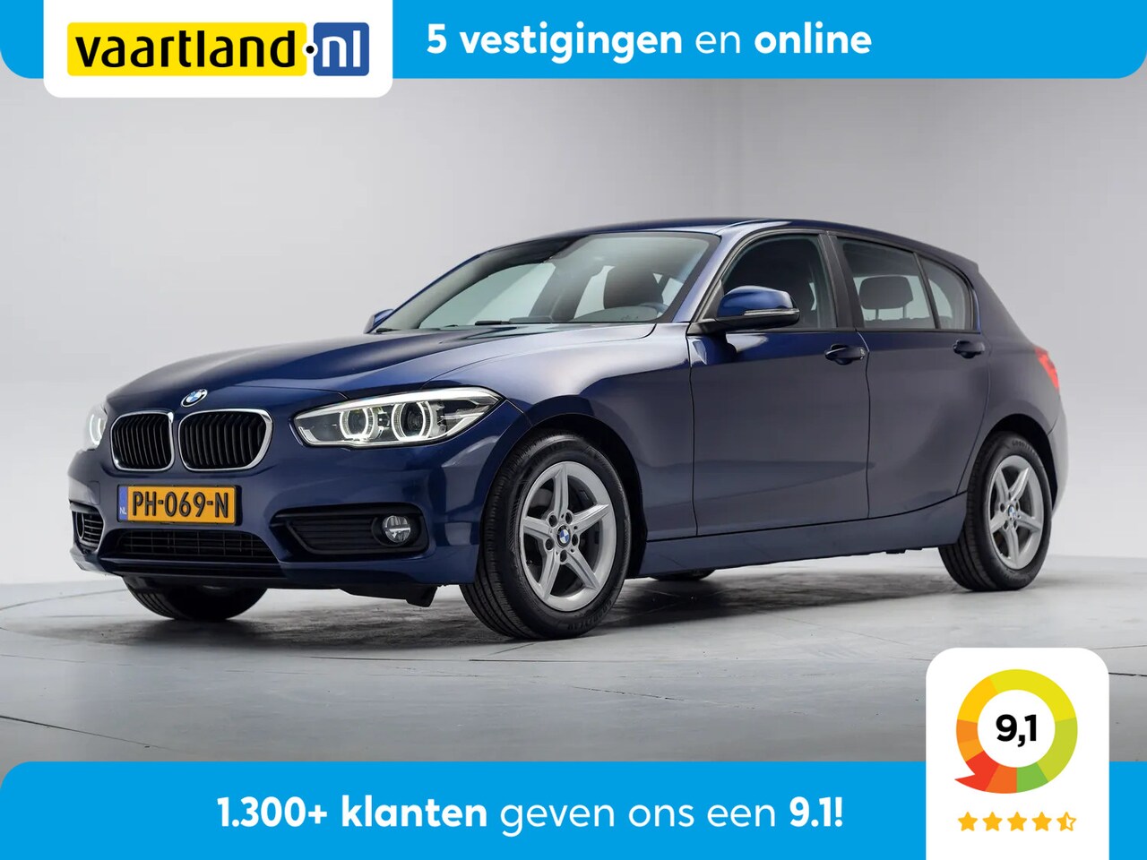 BMW 1-serie - 118i Executive Aut [ Led Nav LMV PDC ] - AutoWereld.nl