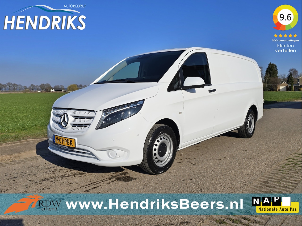 Mercedes-Benz Vito - 116 CDI L2 H1 - 160 Pk - Euro 6 - AUTOMAAT - ParkeerCamera - Airco - Cruise Control - AutoWereld.nl