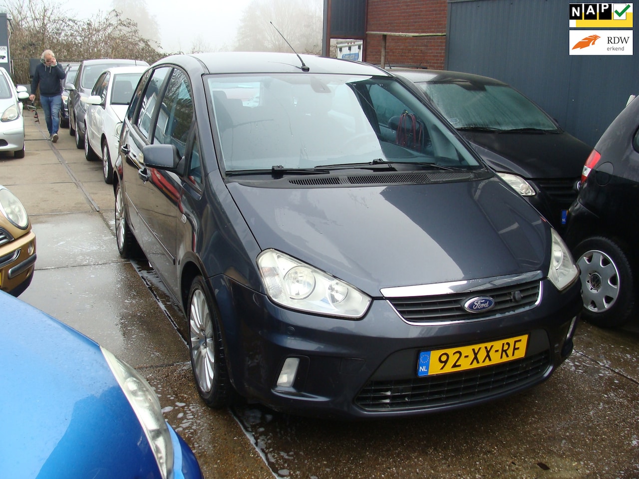 Ford C-Max - 1.8-16V Titanium flexifuel st bekr airco elek pak nap apk - AutoWereld.nl