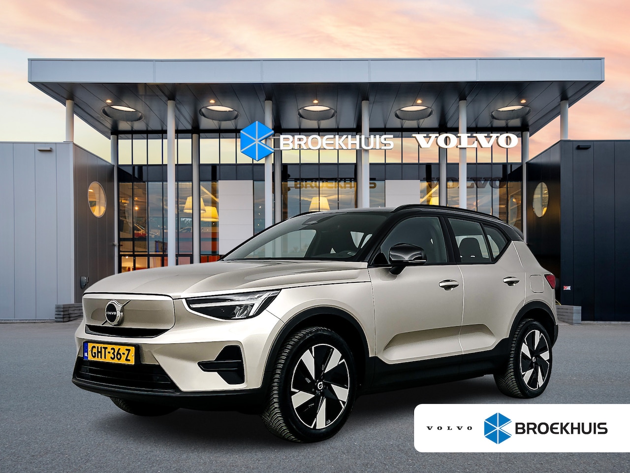 Volvo XC40 - Single Motor Extended Range Plus 82 kWh | 19" Allseason | Trekhaak | Adaptieve Cruise | BL - AutoWereld.nl