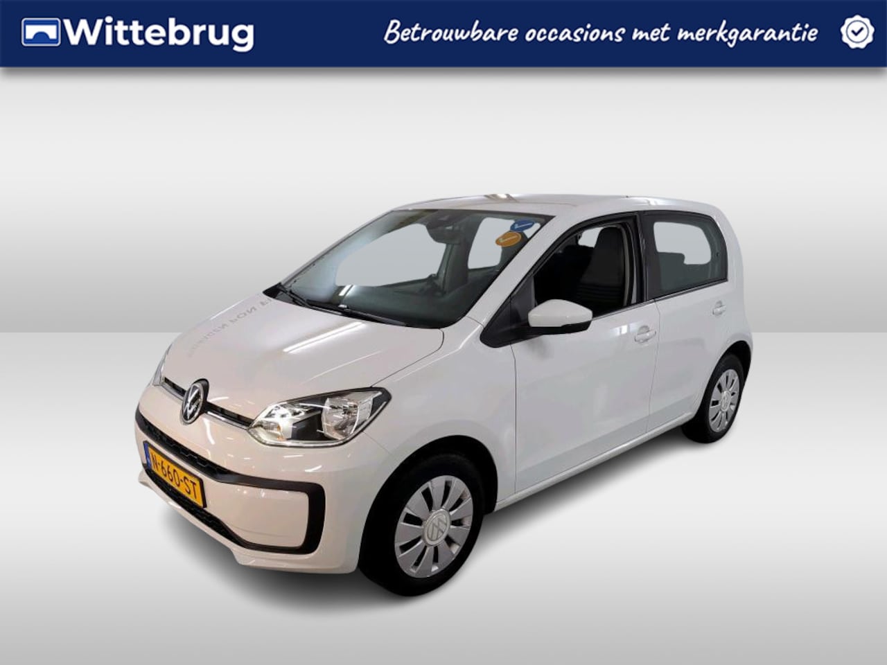 Volkswagen Up! - 1.0 65pk / Airco / Telefoonvoorbereiding, bluetooth - AutoWereld.nl