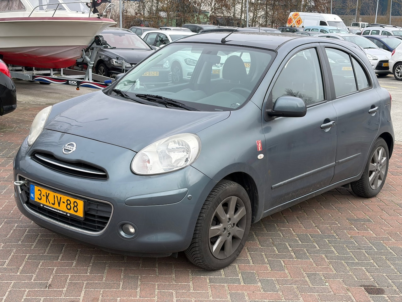 Nissan Micra - 1.2 DIG-S ELLE Airco! 122DKM NAP! MOTOR DEFECT! - AutoWereld.nl