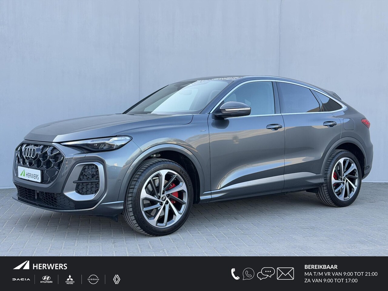 Audi Q5 Sportback - 2.0 TFSI e-hybrid quattro S edition Competition / 367 Pk / Nieuw / MY 26 /  Fabrieksgarant - AutoWereld.nl