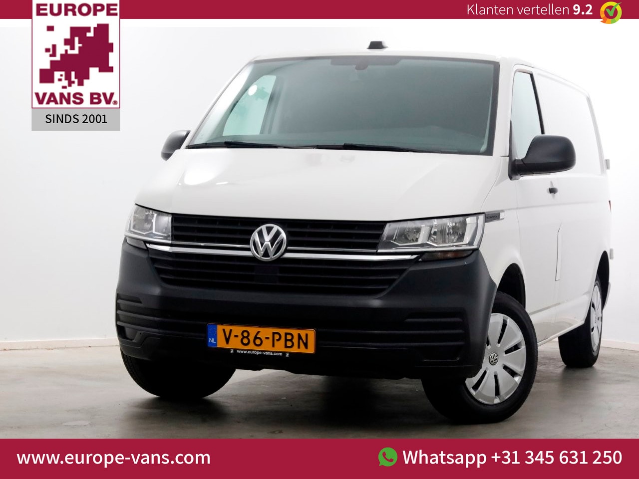 Volkswagen Transporter - T6.1 2.0 TDI 150pk DSG-Automaat L1H1 Airco/Camera/CarPlay 08-2022 - AutoWereld.nl