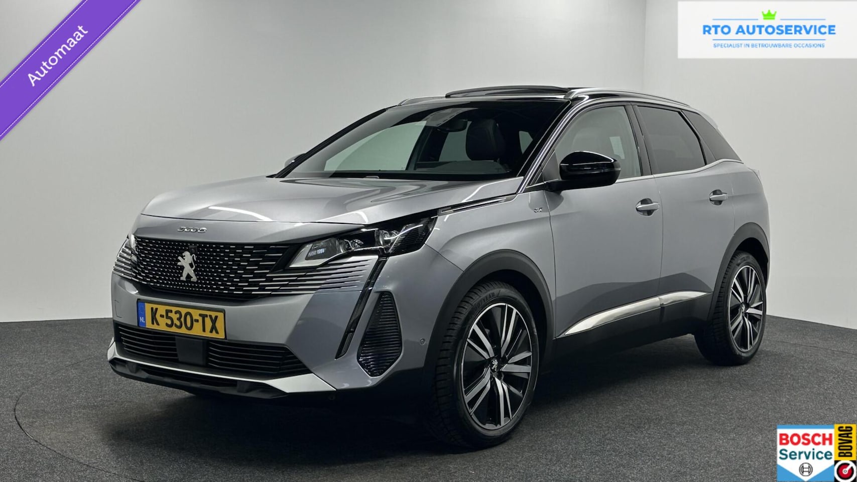 Peugeot 3008 - 1.2 PureTech Blue Lease GT TREKHAAK PANO CAMERA CARPLAY NAVI ECC. - AutoWereld.nl