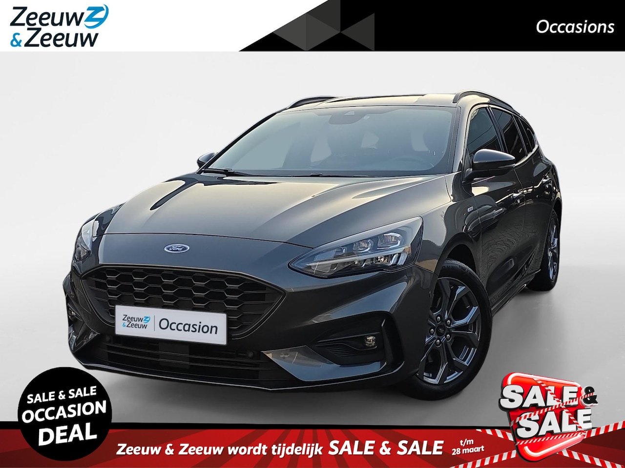 Ford Focus Wagon - 1.0 EcoBoost ST Line Business | LED Koplampen | Winterpack | Adaptieve Cruise Control | B& - AutoWereld.nl