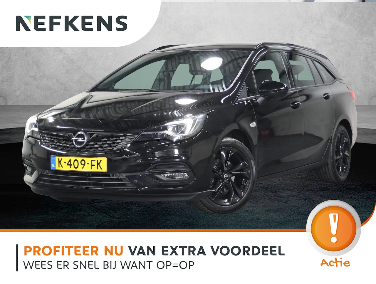 Opel Astra Sports Tourer - 1.2 Turbo 145PK Ultimate | AppleCarPlay/AndroidAuto | Alcantara | Armsteun | Navigatie | A - AutoWereld.nl