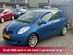 Toyota Yaris - 1.3 VVTi Sol 87PK 5 DEURS NL AUTO NAP AIRCO l MTF-STUUR l ELEK PAKKET l TREKHAAK l 16'LMV