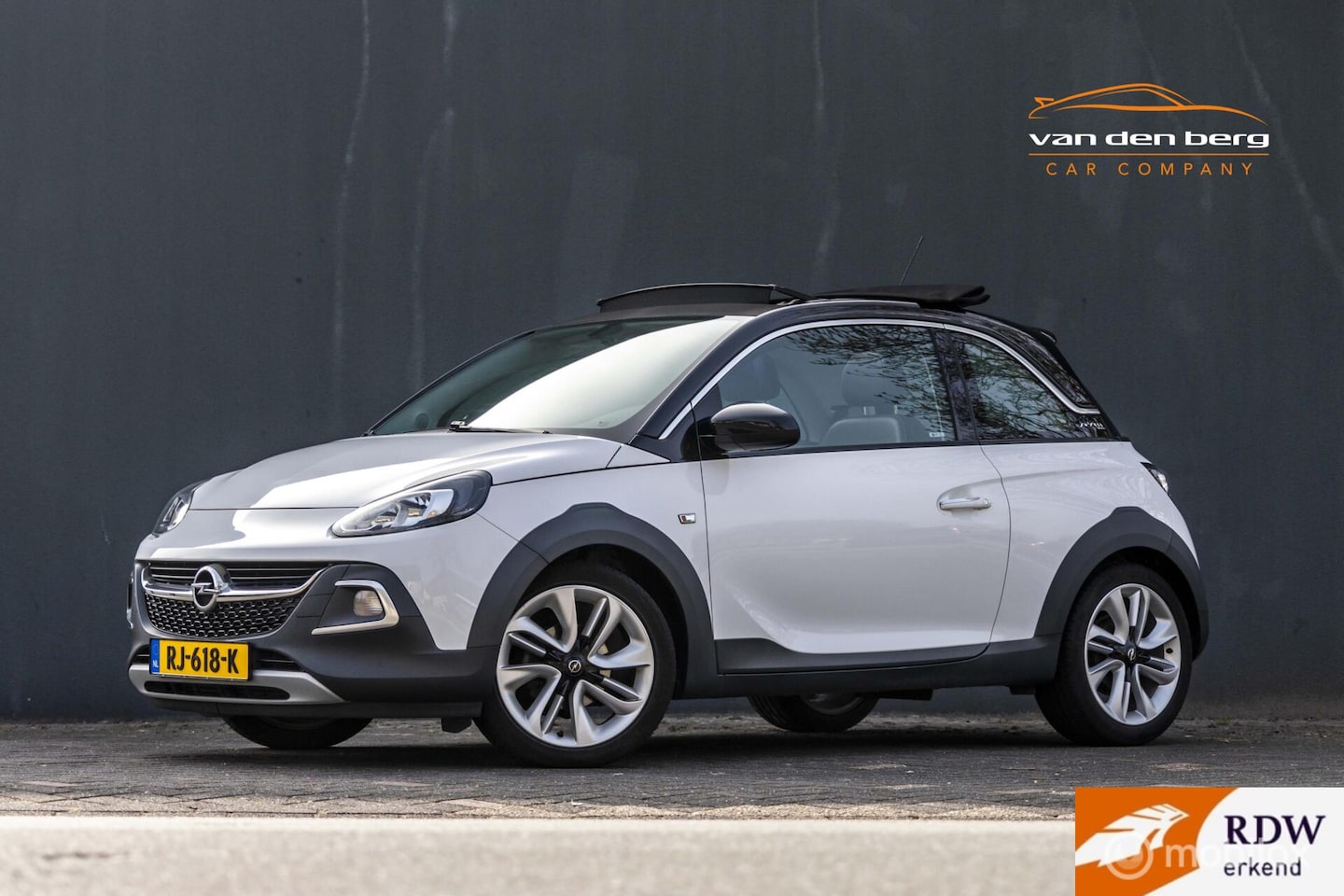 Opel ADAM - 1.0 Turbo Rocks Elek dak leer stoel en stuur verw. - AutoWereld.nl