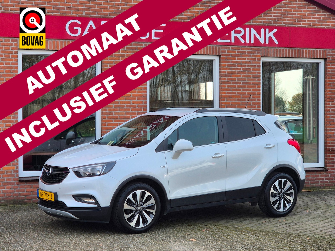 Opel Mokka X - 1.4 Turbo Innovation 140PK 5drs AUTOMAAT clima, cruise, navi, pdc, carplay, trekhaak - AutoWereld.nl