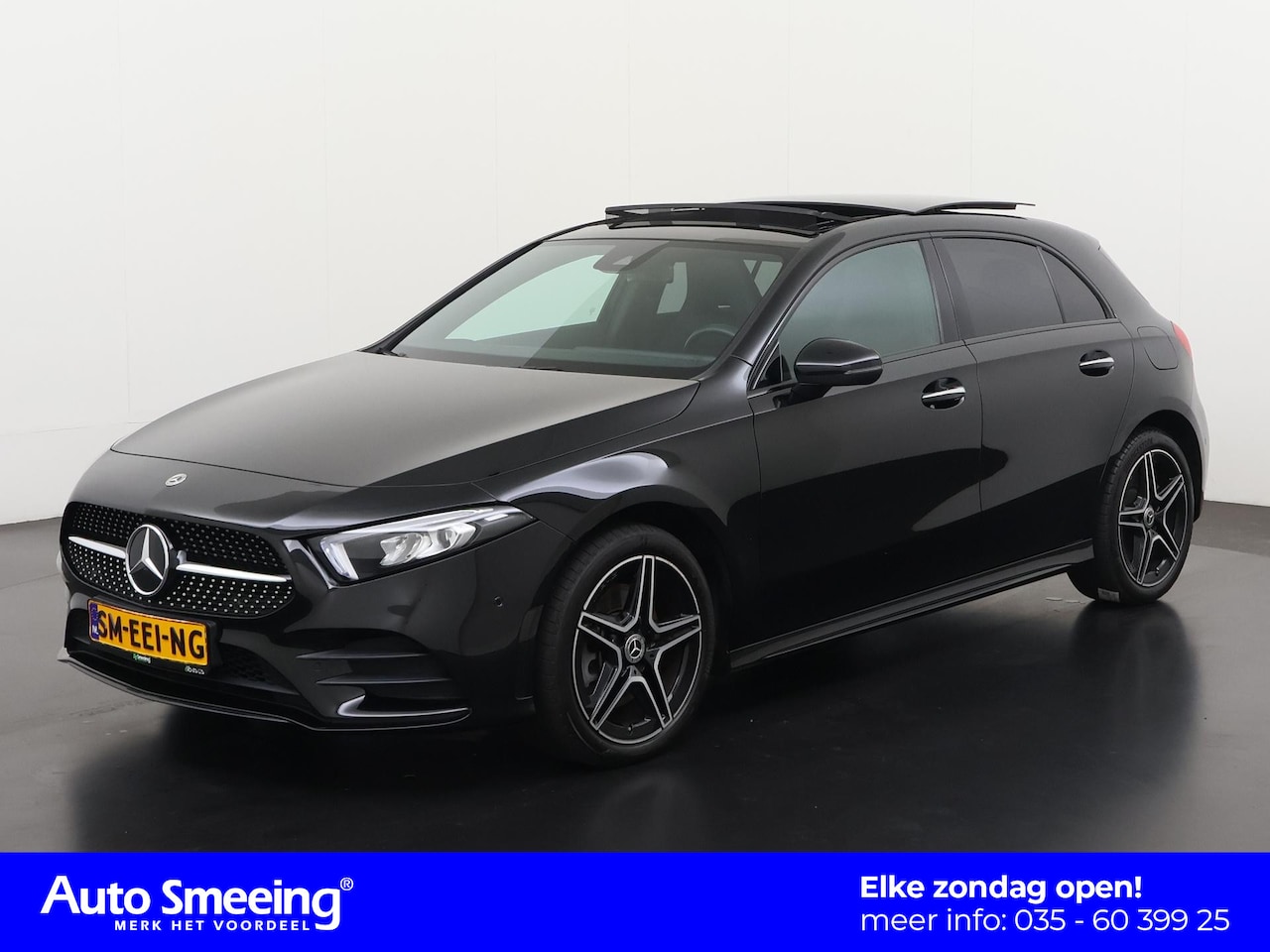 Mercedes-Benz A-klasse - 250e AMG Night | Panoramadak | Camera | Stoelverwarming | Zondag Open! - AutoWereld.nl