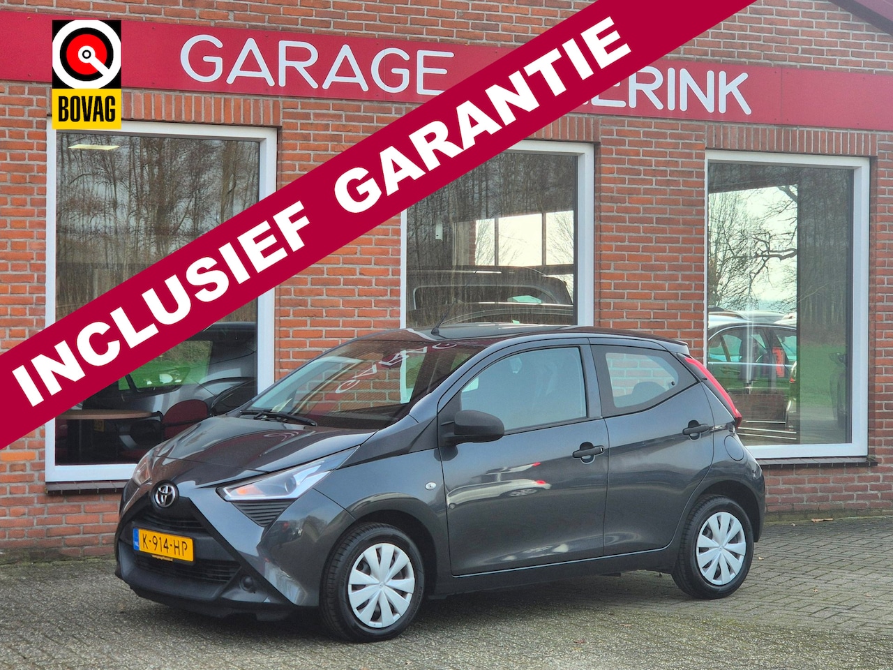 Toyota Aygo - 1.0 VVT-i x-fun 72PK 5drs airco, speedlim, elektr.ramen, bluetooth, dab - AutoWereld.nl