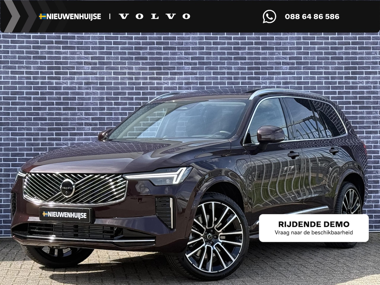 Volvo XC90 - 2.0 T8 Plug-in hybrid AWD Ultra Bright | Nieuw| Luchtvering | Bowers & Wilkins | 22'' | Ge - AutoWereld.nl