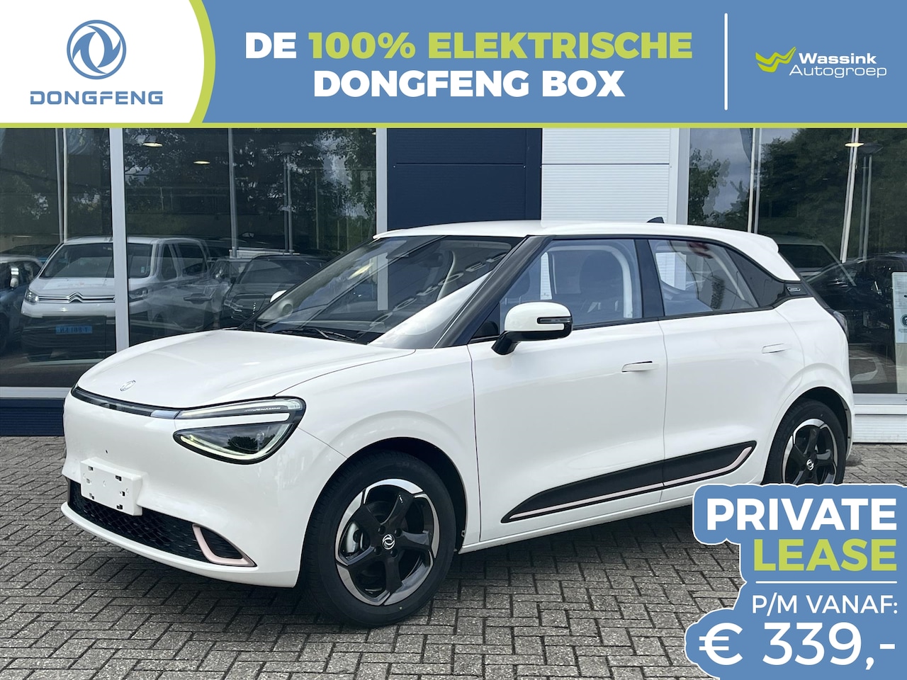 Dongfeng Box - Premium Edition 95p 310km WLTP 5-zits | Lederen bekleding | Apple Carplay & Android Auto | - AutoWereld.nl