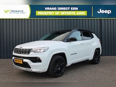 Jeep Compass - 1.3T 4XE 240pk EAWD Aut S Leer | DAB | 4 x 4 | Navigatie | Cross Climate | Carplay | Alpin