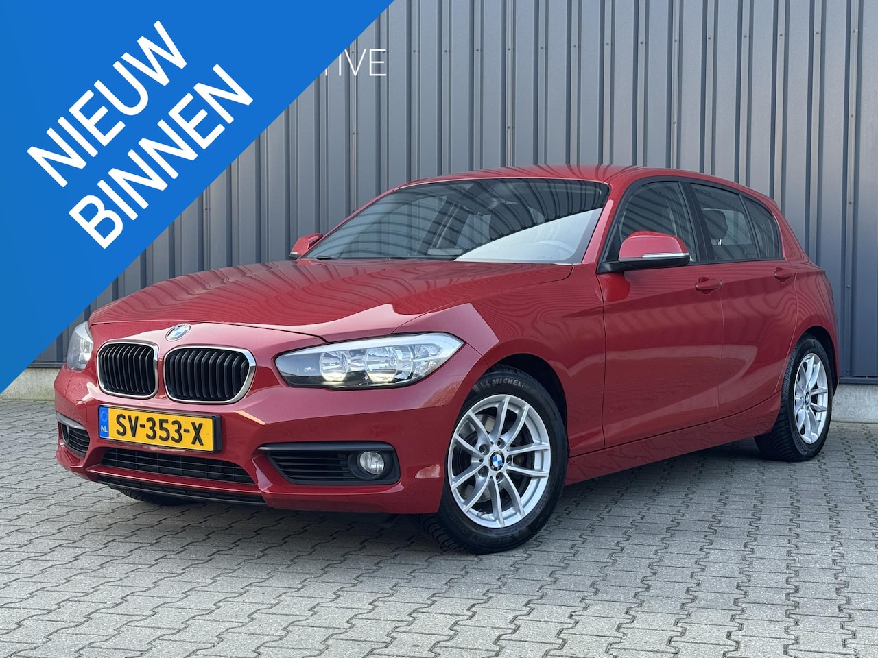 BMW 1-serie - 120i 184 pk Sport line Lederen bekleding - AutoWereld.nl