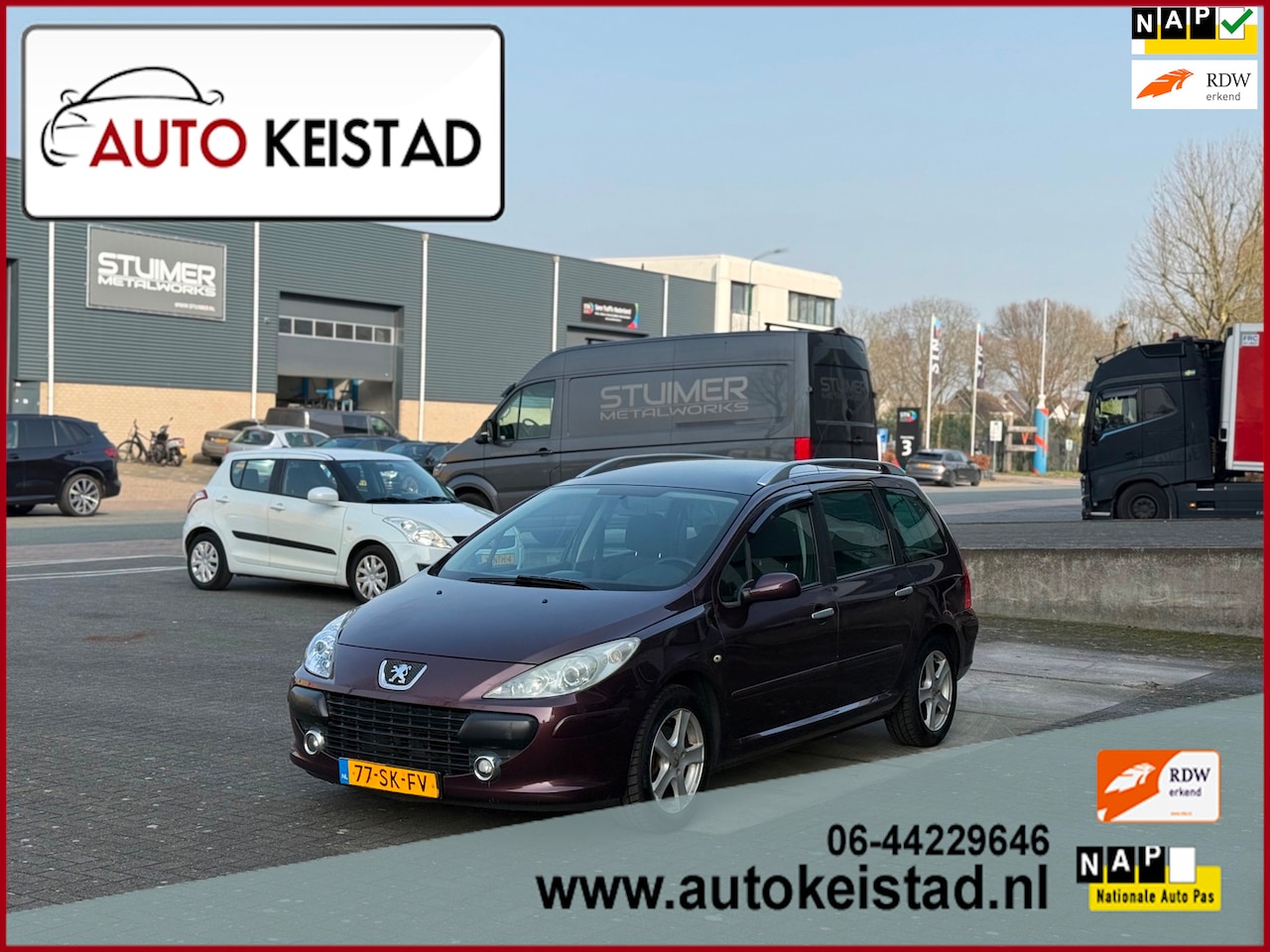 Peugeot 307 SW - 1.6-16V AUTOMAAT PANORAMA/CLIMA/CRUISE! APK 10-2026! - AutoWereld.nl