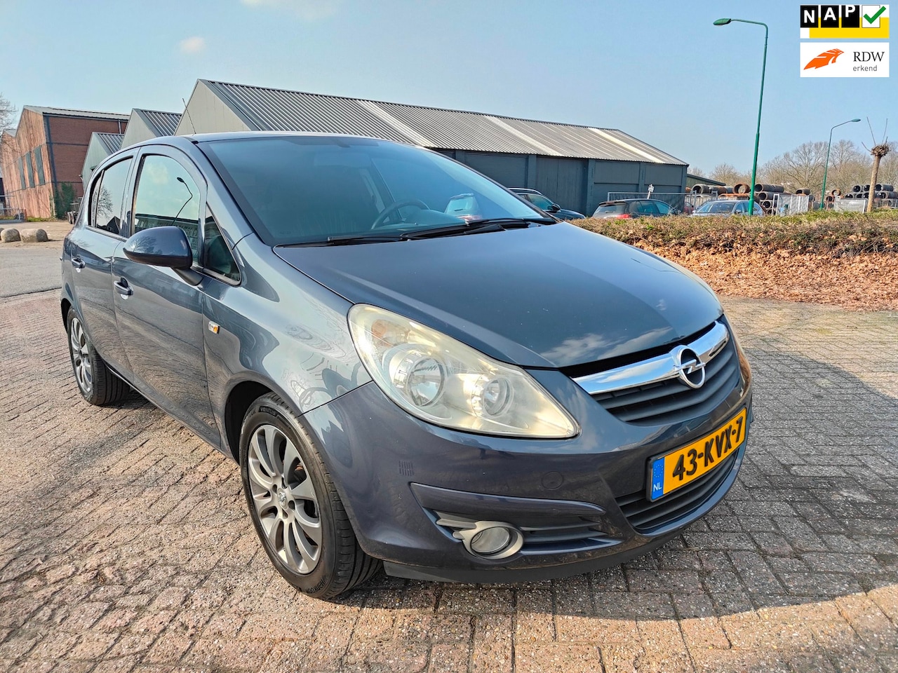 Opel Corsa - 1.4-16V Enjoy 1.4-16V Enjoy ( 5-DEURS en AIRCO) - AutoWereld.nl