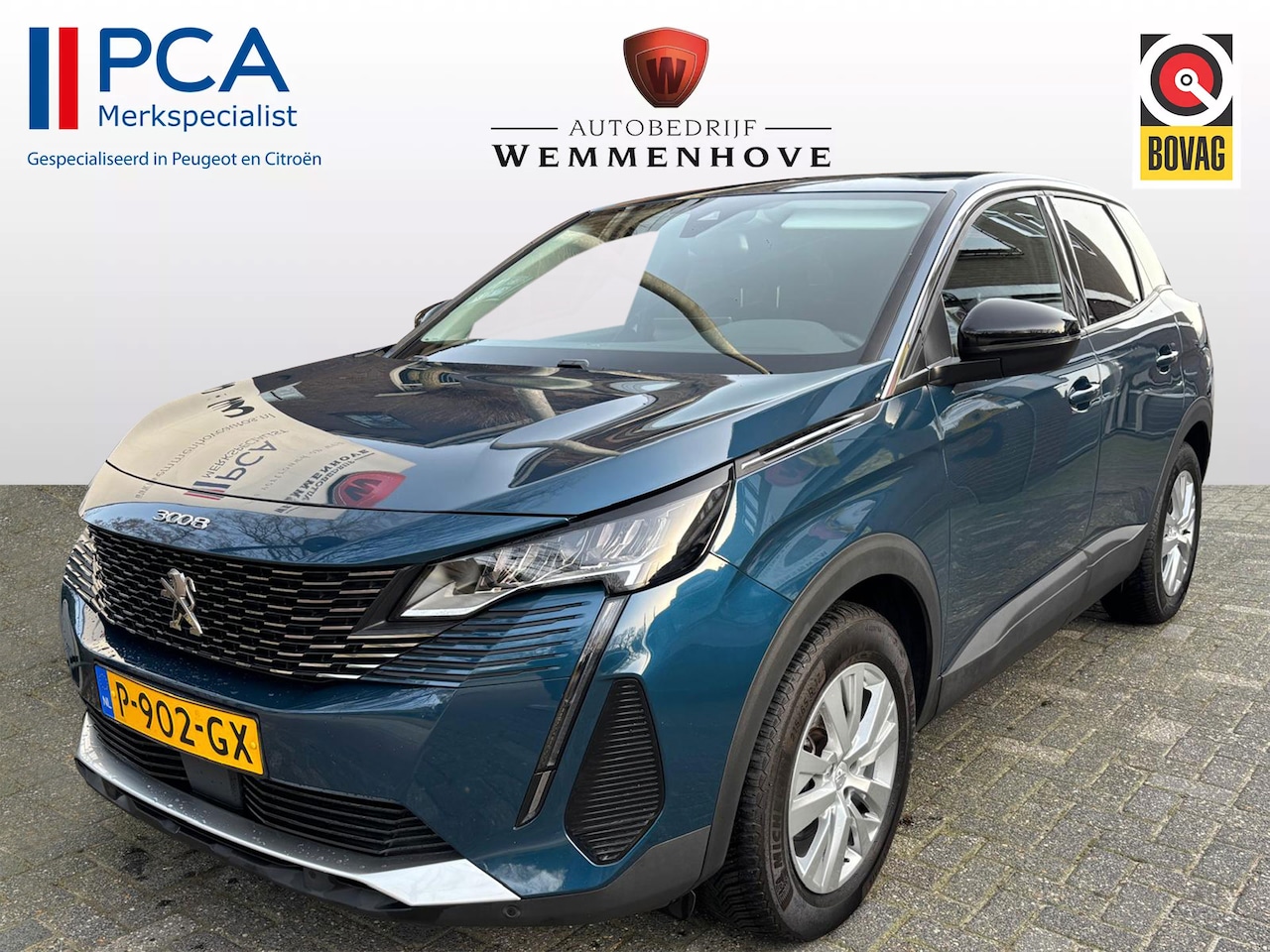 Peugeot 3008 - 1.2 PureTech Active Pack Business Distributie is/wordt vervangen - AutoWereld.nl