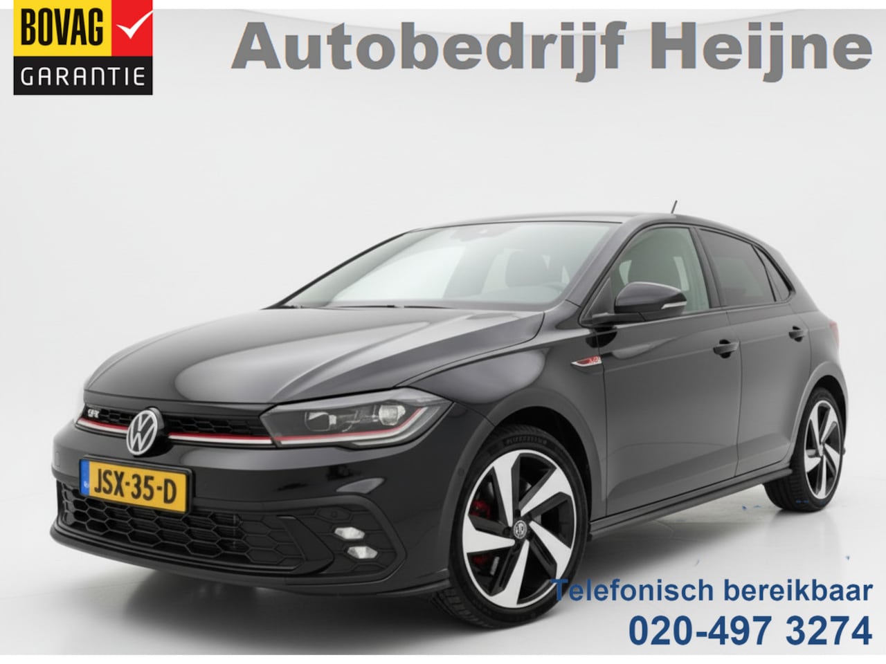 Volkswagen Polo - 2.0 TSI GTI TSI 210PK DSG GTI-SPORT VIRTUAL/CARPLAY/IQ-LIGHT FABRIEKS GARANTIE - AutoWereld.nl