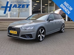 Audi A4 Avant - 35 TFSI SPORT S LINE BLACK EDITION QUANTUMGRIJS + LEDER SPORTINTERIEUR | TREKHAAK | 20 INC