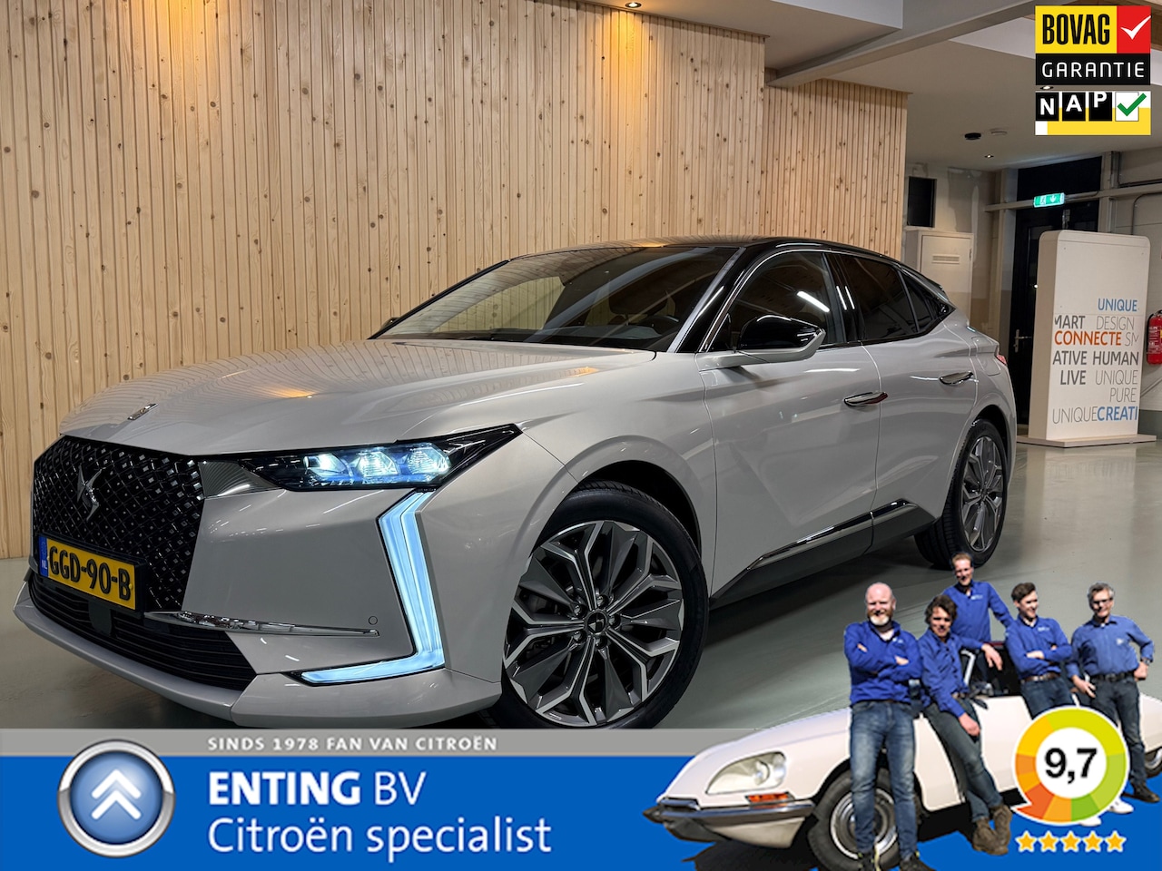 DS 4 - E-Tense Trocadero 1.6PT 225PK PLUG IN HYBRID EAT8 - AutoWereld.nl